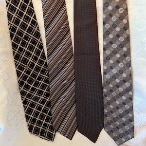 Men’s Tie Lot of 4